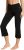 Jockey womens Active Cotton Stretch Slim Flare Capri